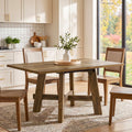 47 Dining Table For 4 6 People Farmhouse Kitchen Table For Dining Room 31.5 D X 47.24 W X 29.92 H