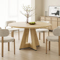 47 Modern Wood Round Dining Table For 4 7 People