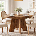 47 Solid Wood Dining Table For 4 6 People Farmhouse Kitchen Table