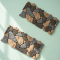 47 X 22 Faux Stone Veneer Panels 6 Pack Class B2 Fire Rated Pu Fieldstone Wall Panels Lightweight Faux Siding 47.2 X22