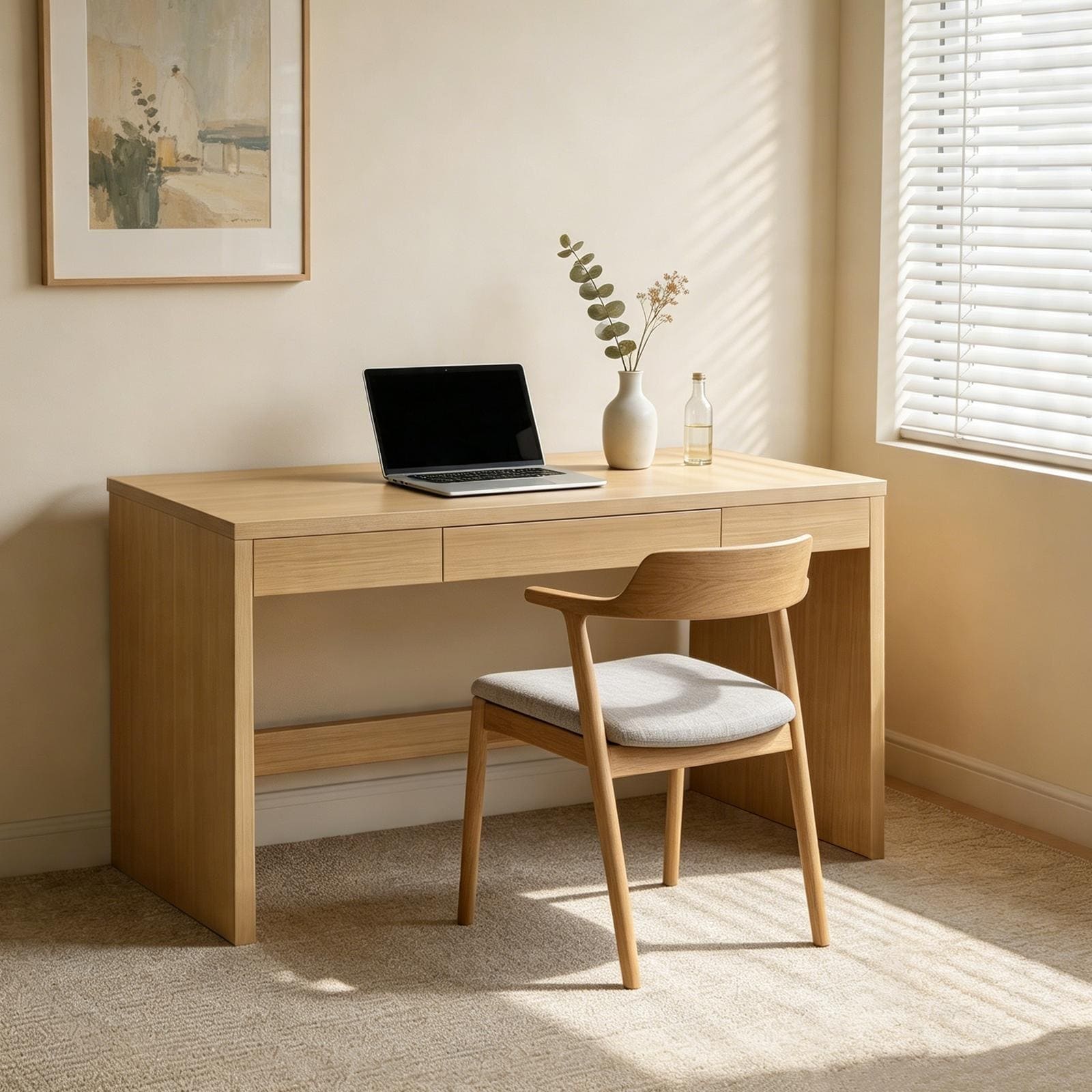 47 Computer Desk And Writing Table Farmhouse Home Office Desk With Drawer Study Desk For Bedroom Writing And Home Office Table