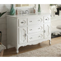 48 Knoxville Shabby Chic White Bathroom Vanity