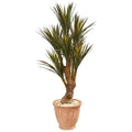 48 Yucca Artificial Tree In Planter Uv Resistant Indoor Outdoor