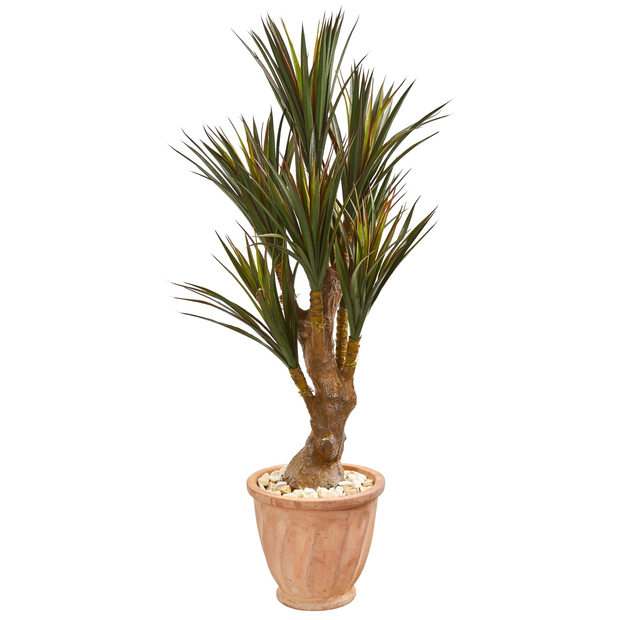 48 Yucca Artificial Tree In Planter Uv Resistant Indoor Outdoor