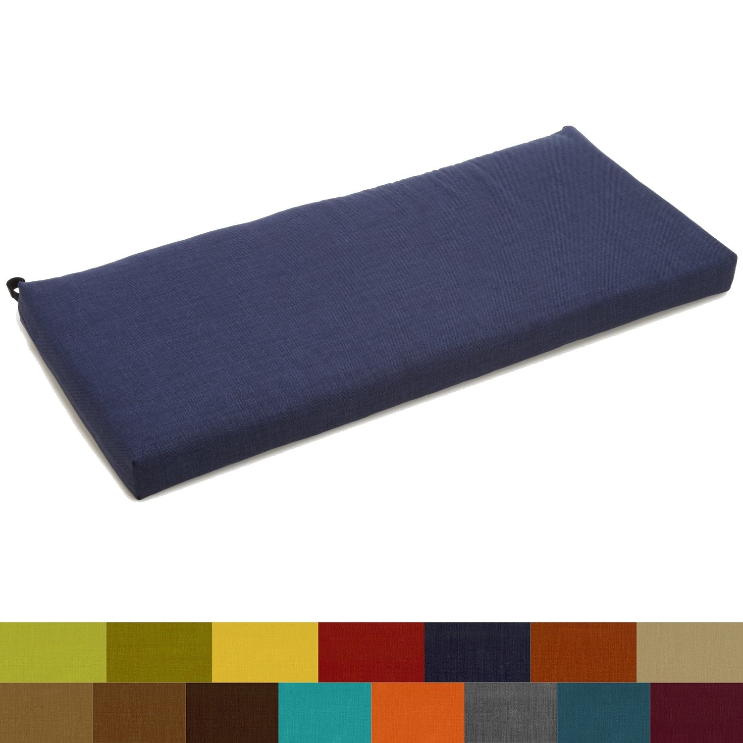 Blazing Needles 48 Inch Indoor Outdoor Bench Cushion