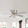 48 Low Profile Crystal Indoor Ceiling Fan