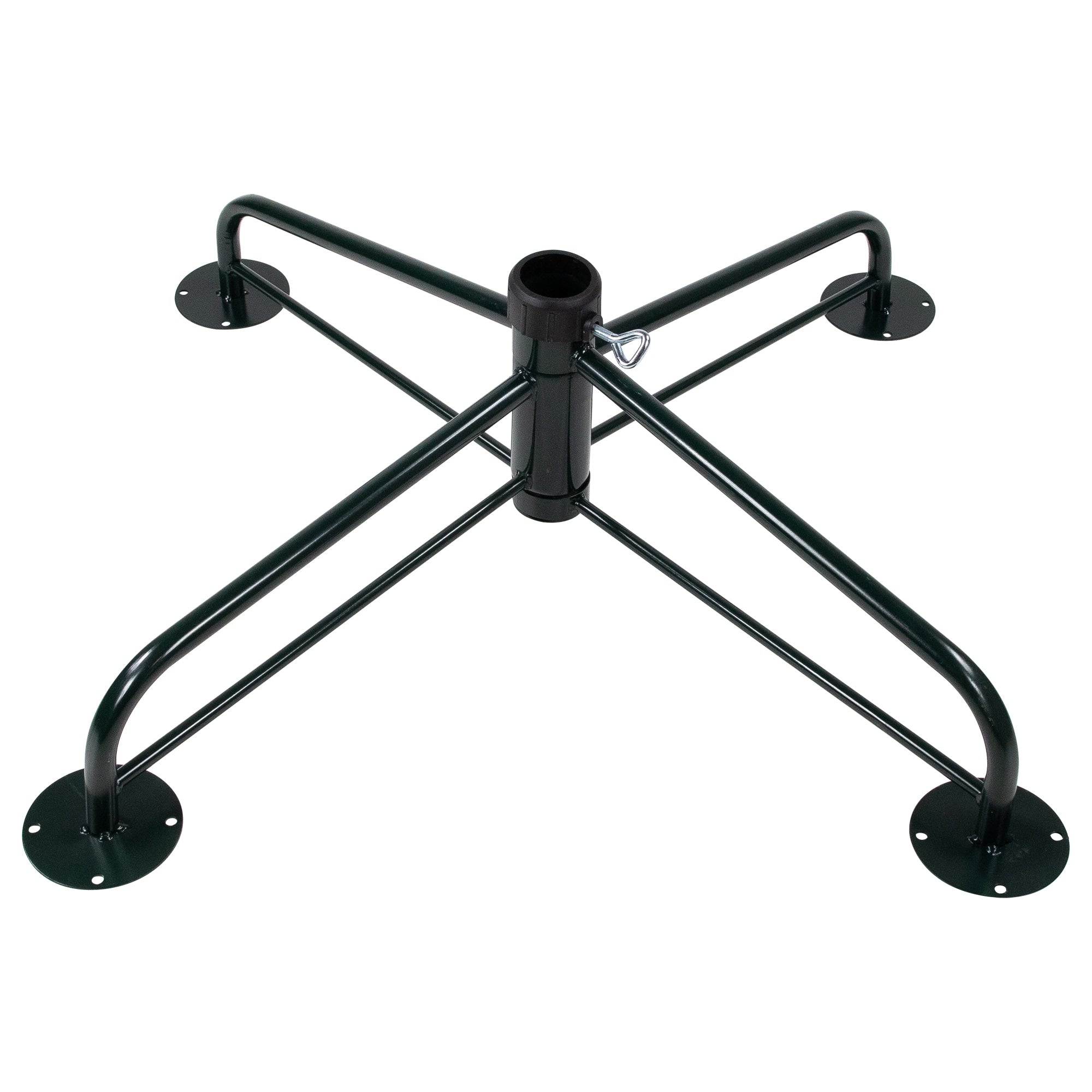 Green Metal Christmas Tree Stand For 12 15 Artificial Trees