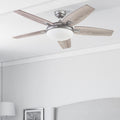 48In Honeywell Carmel Indoor Ceiling Fan In Pewter 48