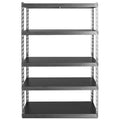 Gladiator Garageworks 48 Wide Ez Connect Rack With Five 18 Deep Shelves
