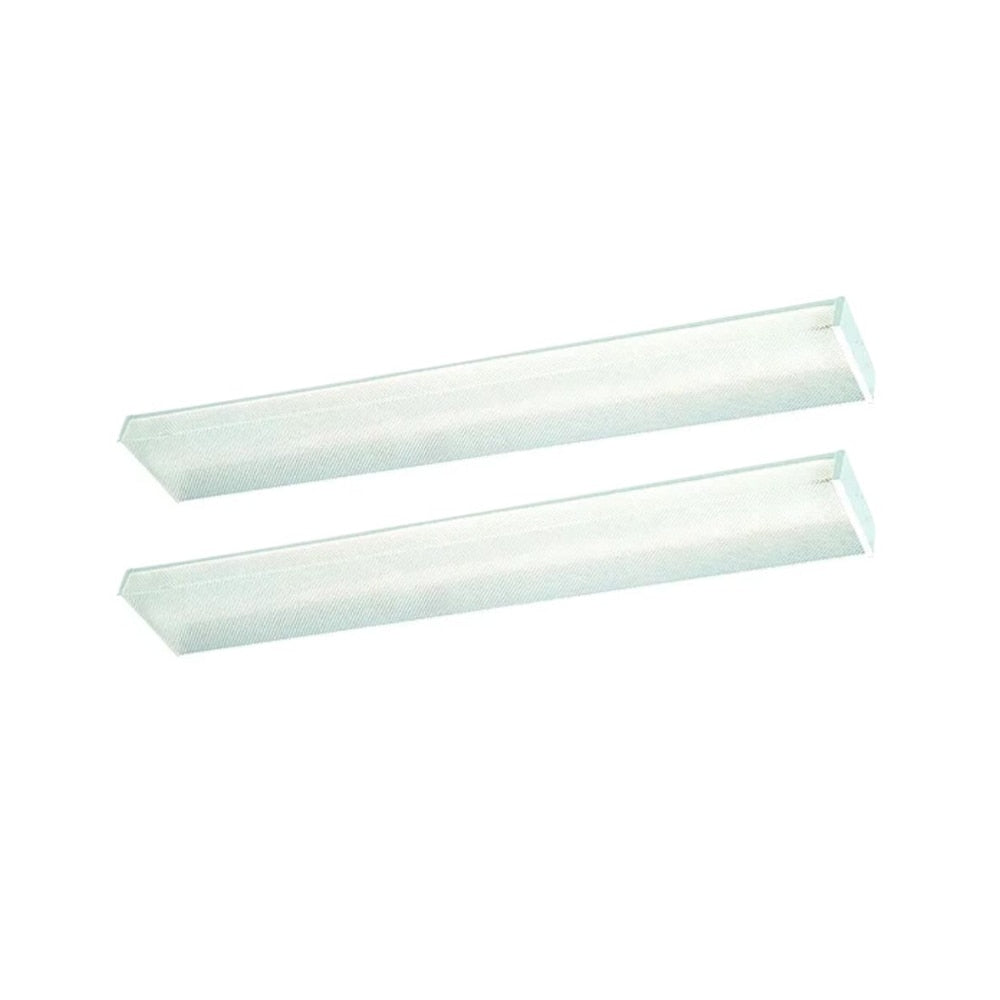 49 W Prismatic Wraparound 1 Light Integrated Led Lightstrip 2 Pack Ceiling Lights By Rp Lighting N A
