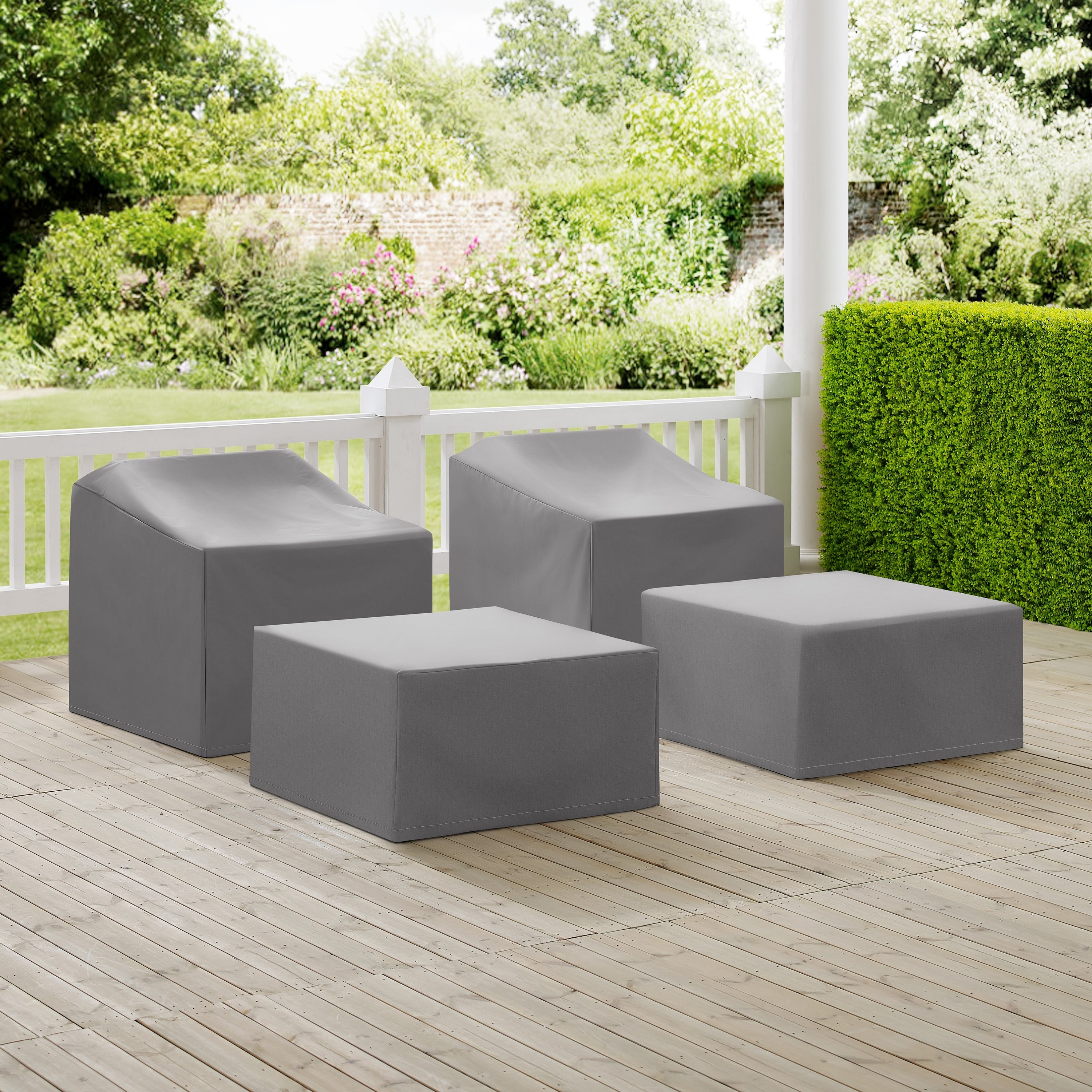 4Pc Furniture Cover Set