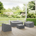 4Pc Sectional Cover Set