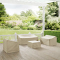 4Pc Sectional Cover Set