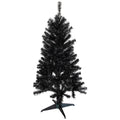 4 X 22 Slim Iridescent Brown Artificial Tinsel Christmas Tree Unlit