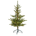 4 Layered Washington Spruce Christmas Tree With 100 Led Lights Green