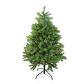 4 Pre Lit Noble Fir Full Artificial Christmas Tree Clear Lights