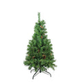 4 X 30 Dakota Red Pine Full Artificial Christmas Tree With Pine Cones Unlit