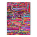 4X 6 Pink Hand Tufted Oriental Rug 4 X 6