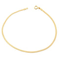 Fremada 10 Karat Yellow Gold 1.9 Mm Herringbone Bracelet 7.5 Inch