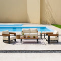 5 Piece Outdoor Seating Group With Cushions