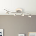 5 Light Track Track Kit With Dimmable And Adjustable Head