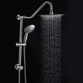 Rain Shower Head With Handheld Brushed Nickel