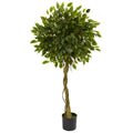 5 Ficus Artificial Topiary Tree Uv Resistant Indoor Outdoor
