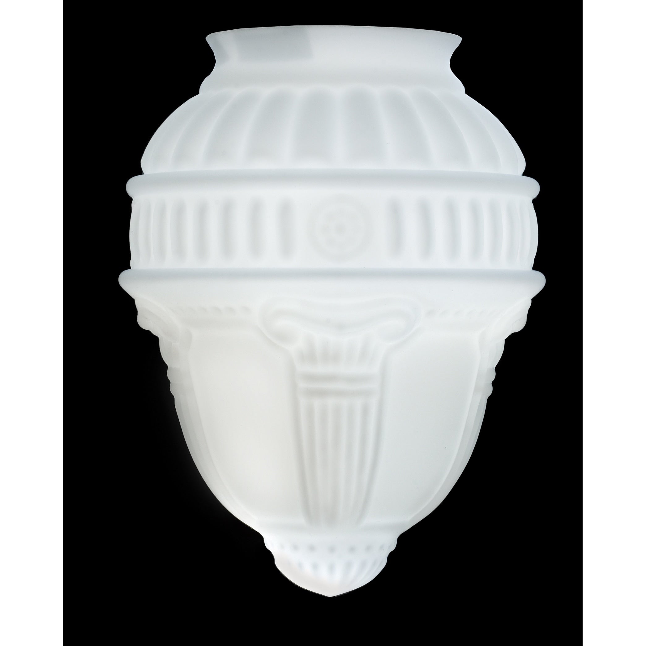 5 In. Wide Colonnade Frosted 3.25 Neck Shade