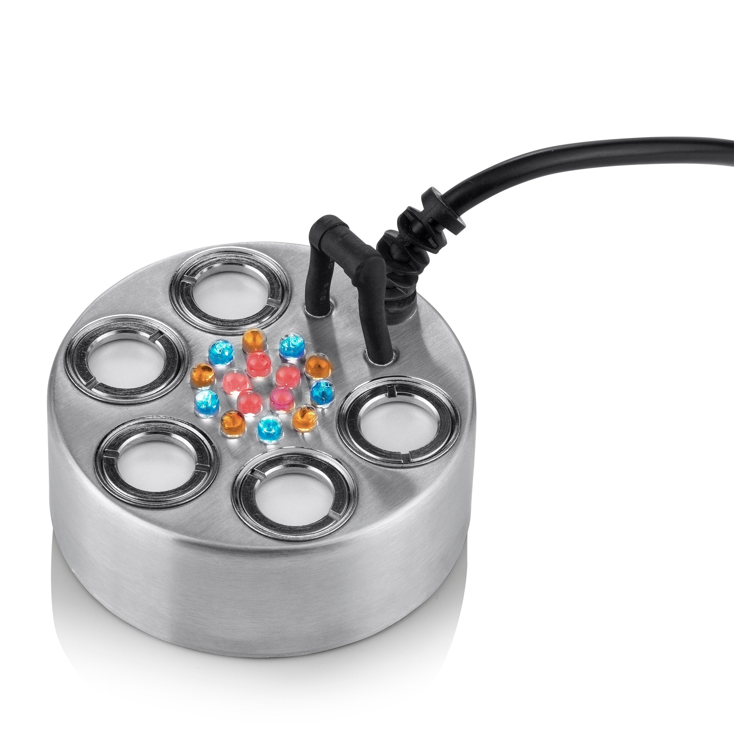 5 Jet Super Pond Fogger Kit 15 Led Lights White