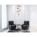 5 Light 18 Inch Pendant With Clear Glass