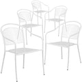 Lancaster Home Round Back Patio Chairs Set Of 5