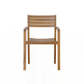 5 Piece Outdoor Acacia Wood Outdoor Dining Set Of 4