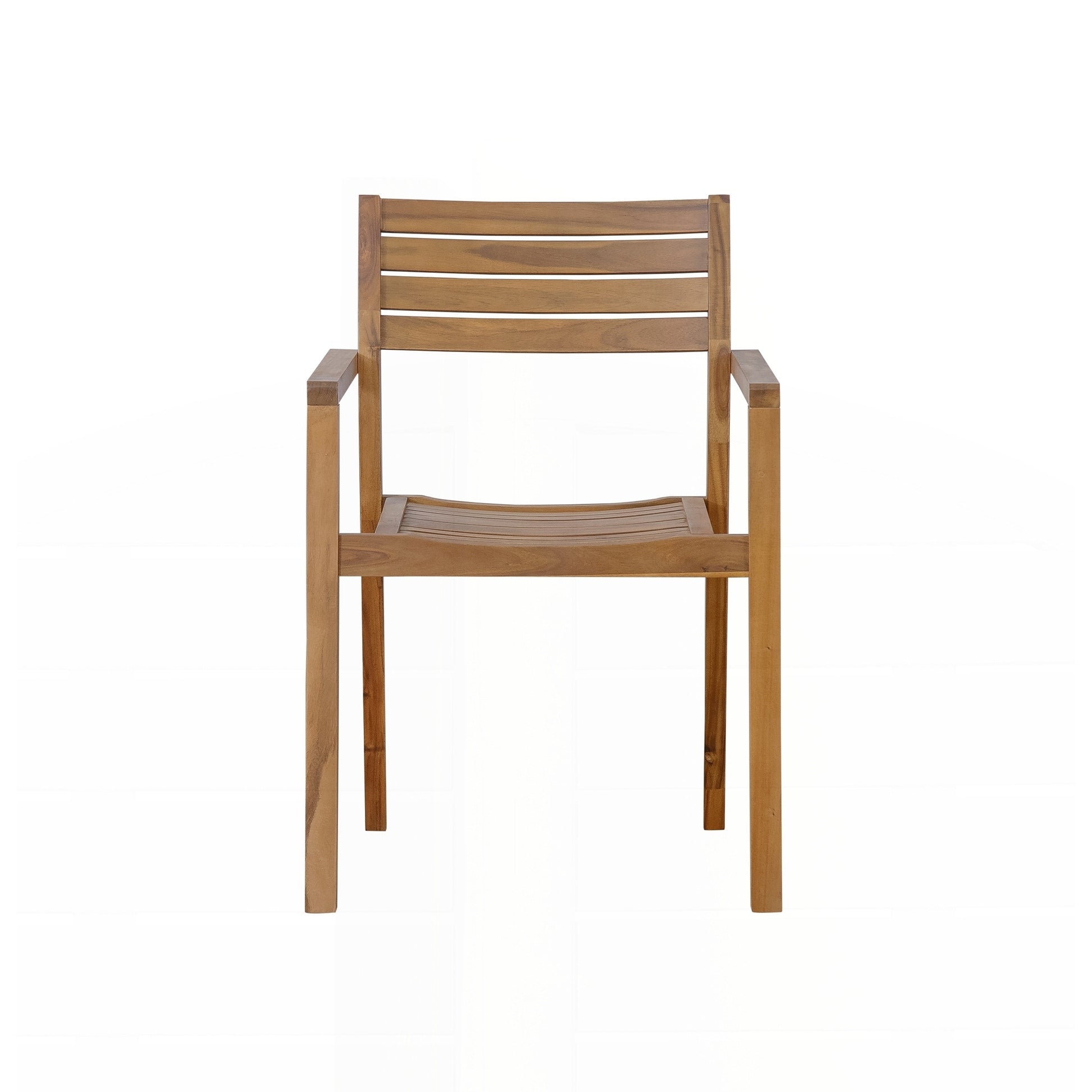 5 Piece Outdoor Acacia Wood Outdoor Dining Set Of 4