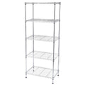 600X350Xh1500 5 Tier Kitchen Metal Organizer Wire Storage Shelving Rack