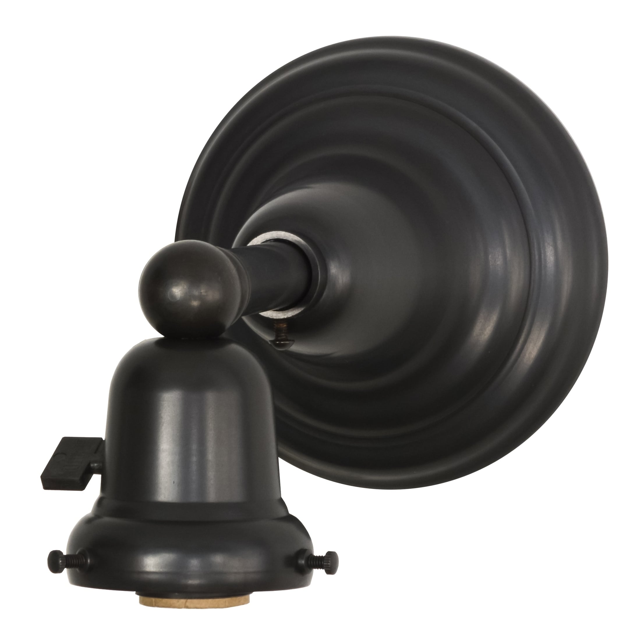 5 W Craftsman Brown On Brass 1 Lt Wall Sconce Hardware