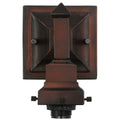 5 W Mission Mahogany Bronze 1 Lt Wall Sconce Hardware