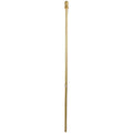 5 Ft Wooden Flagpole With Anti Furling Ring And Bracket Kit