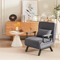5 In 1 Convertible Sleeper Chair Adjustable Folding Sofa Bed For Compact Living