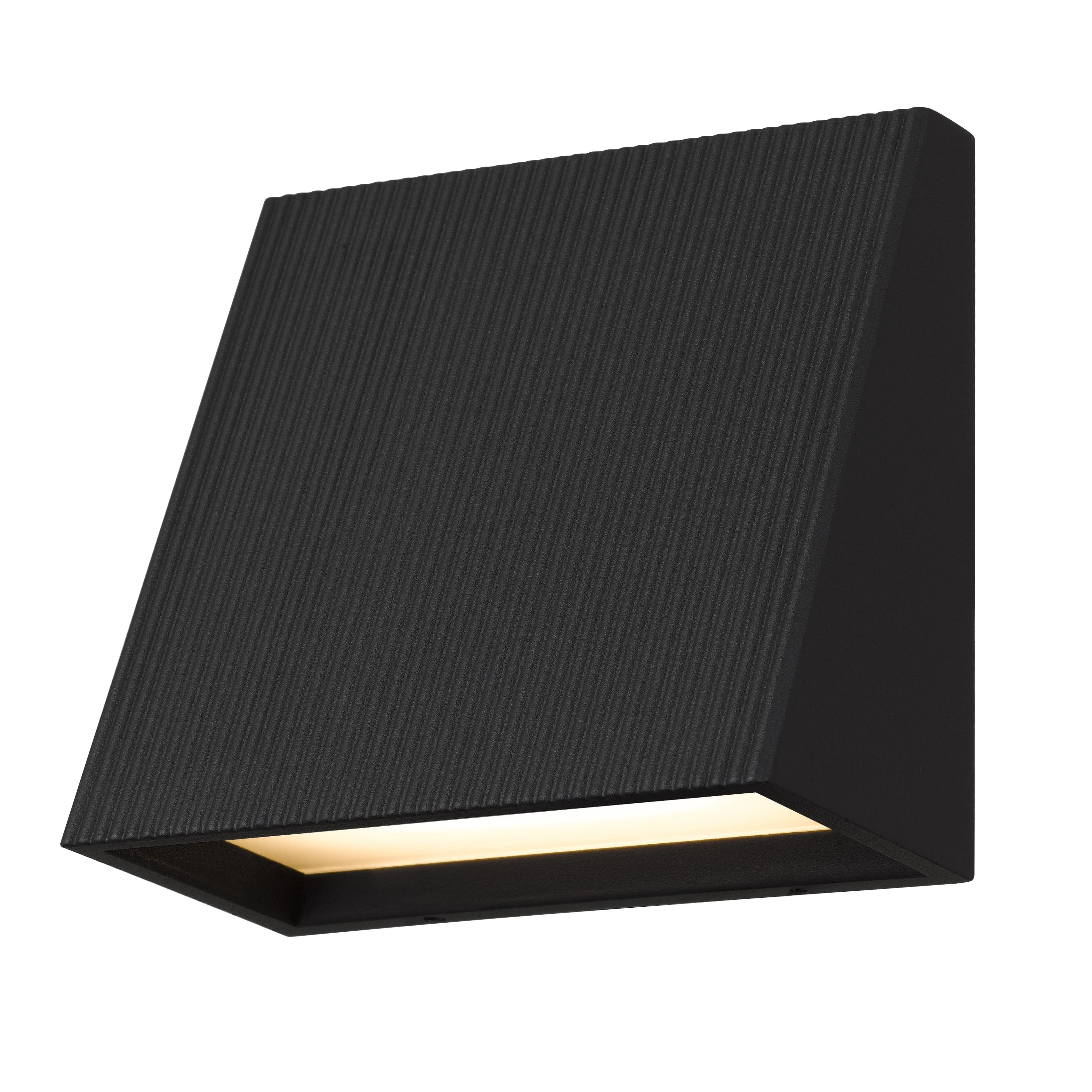 5 Inch Led Wall Sconce Black