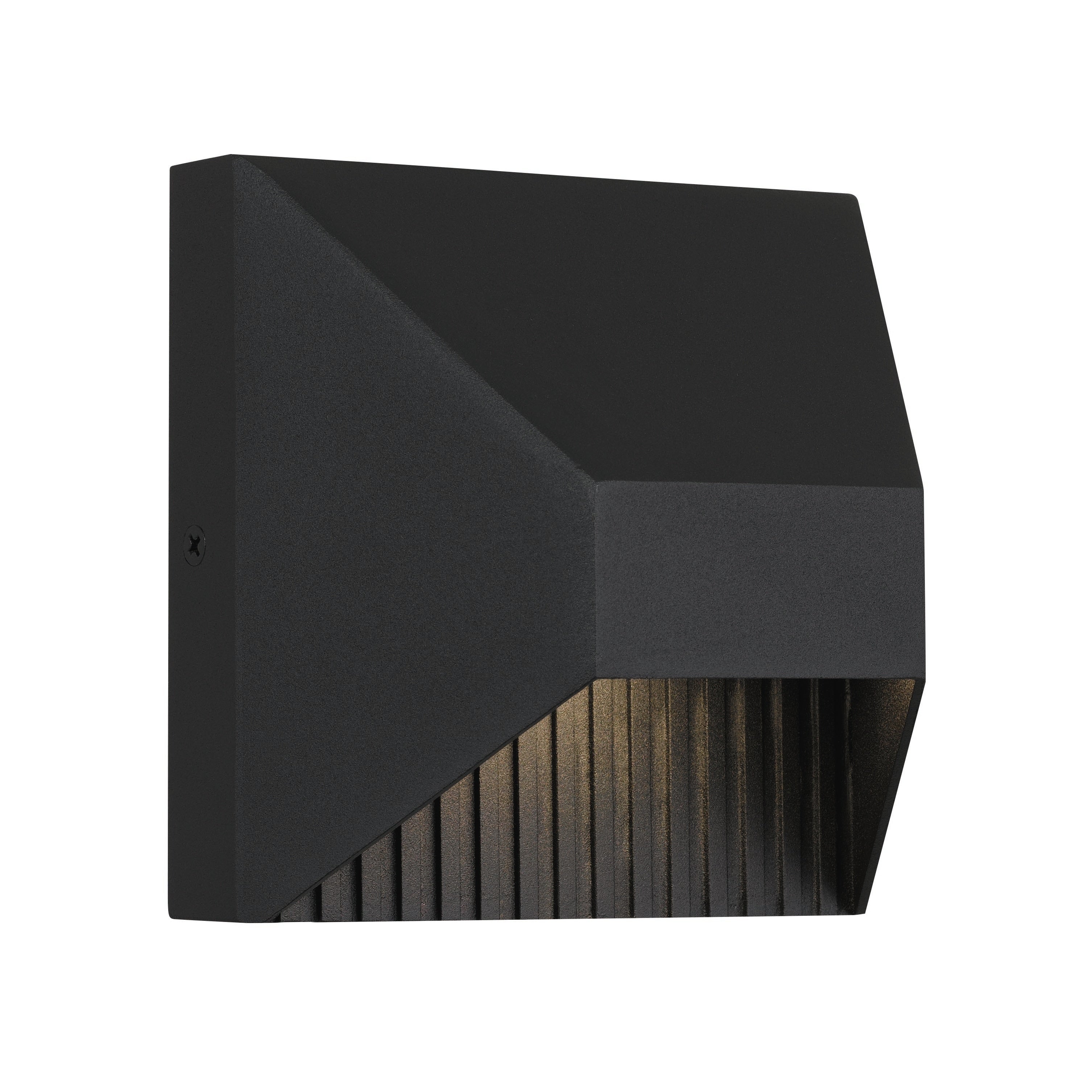 5 Inch Led Wall Sconce Black
