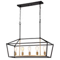 5 Light Linear Island Fixture