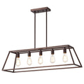 5 Light Linear Island Fixture
