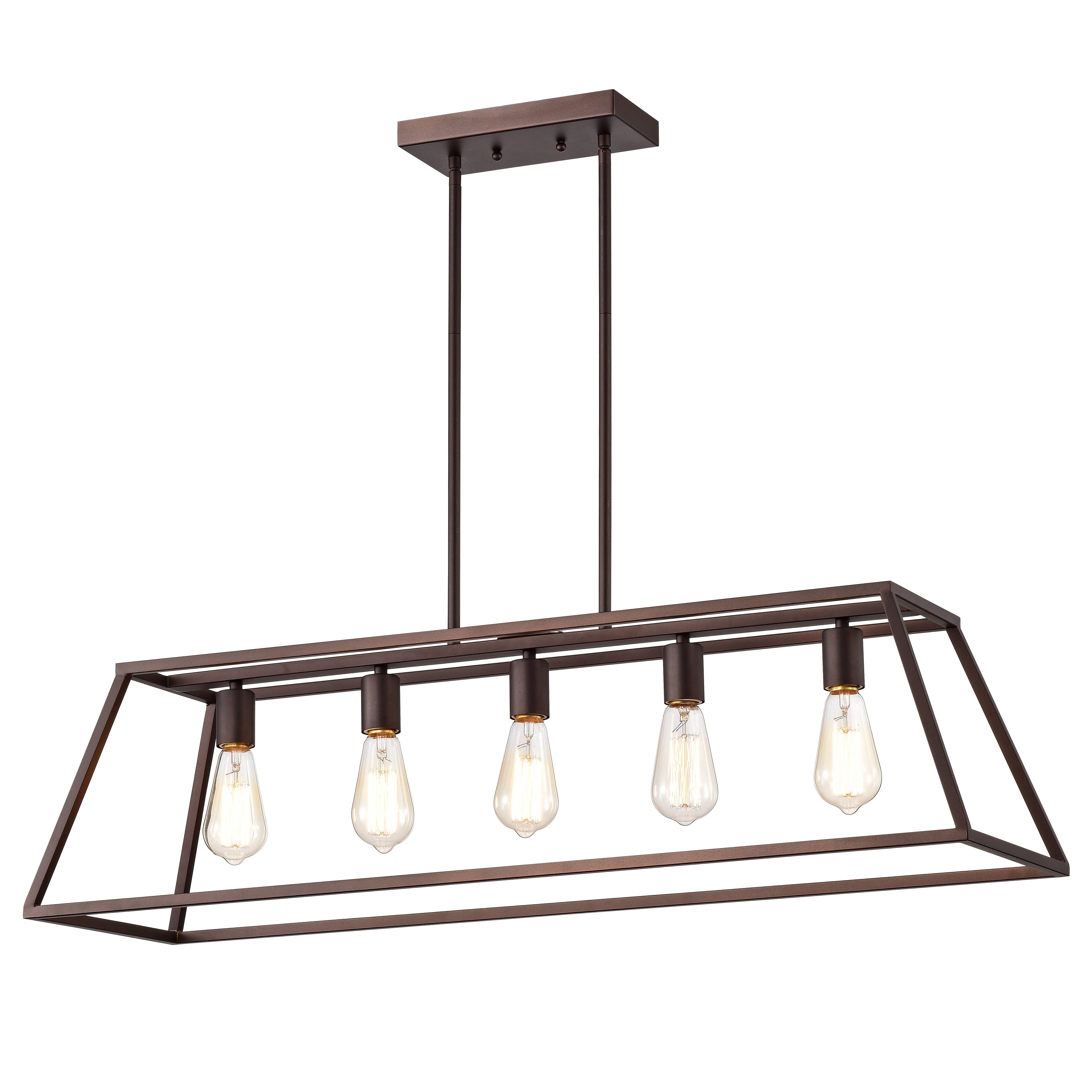5 Light Linear Island Fixture