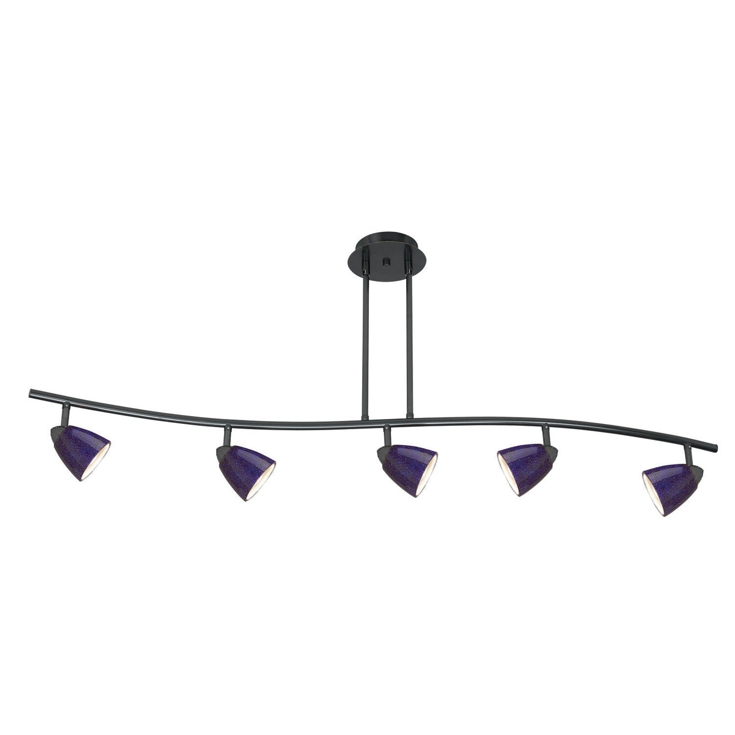 Orbit Metal 5 Light Track Lighting