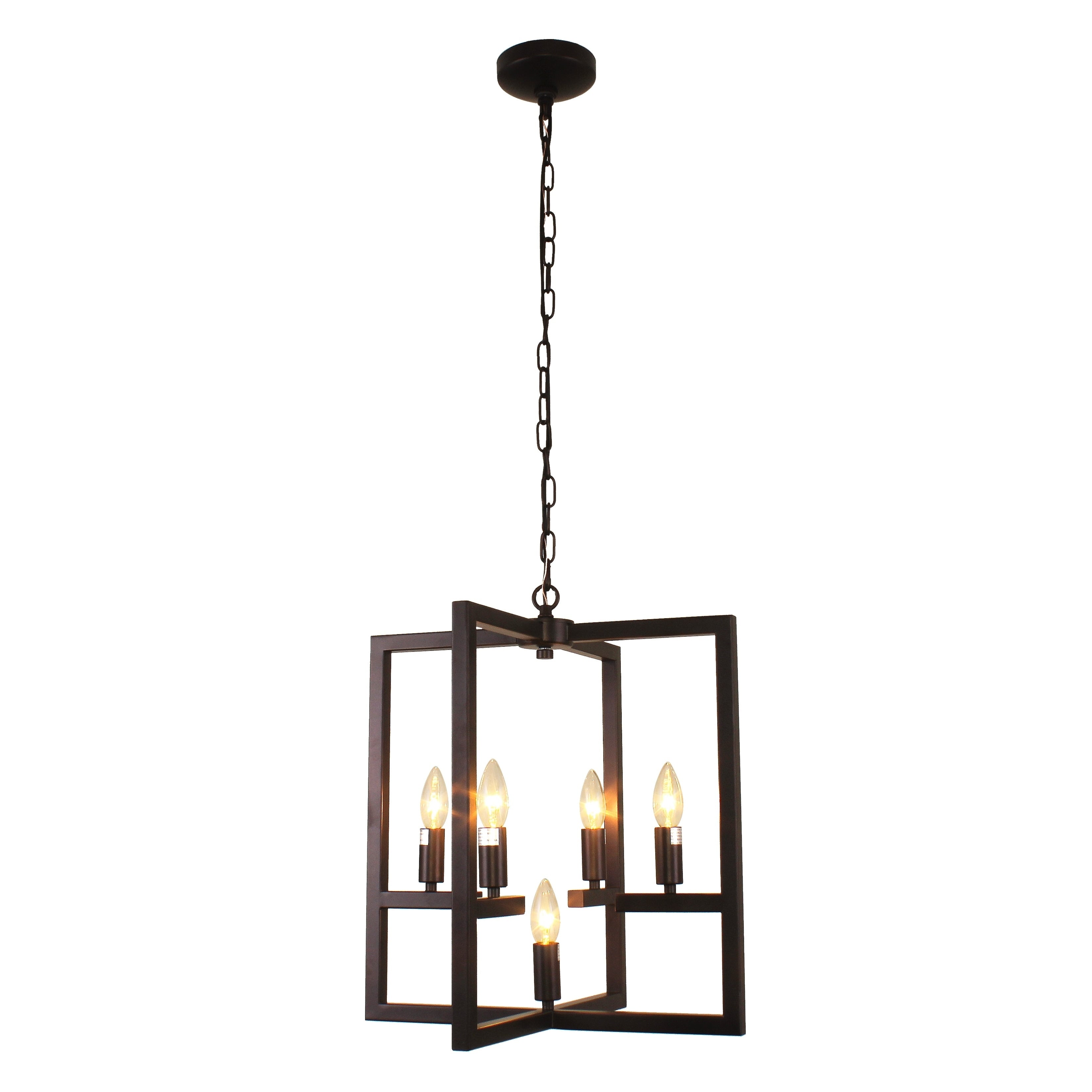 5 Light Oil Rubbed Bronze Chandelier