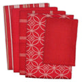 5 Piece Contemporary Print Dishtowel Set