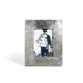 5 X 7 Photo Frame Silver Finish With Leaf Design