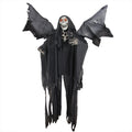5.25 Sonic Black Skeletal Reaper With Wings And Red Eyes