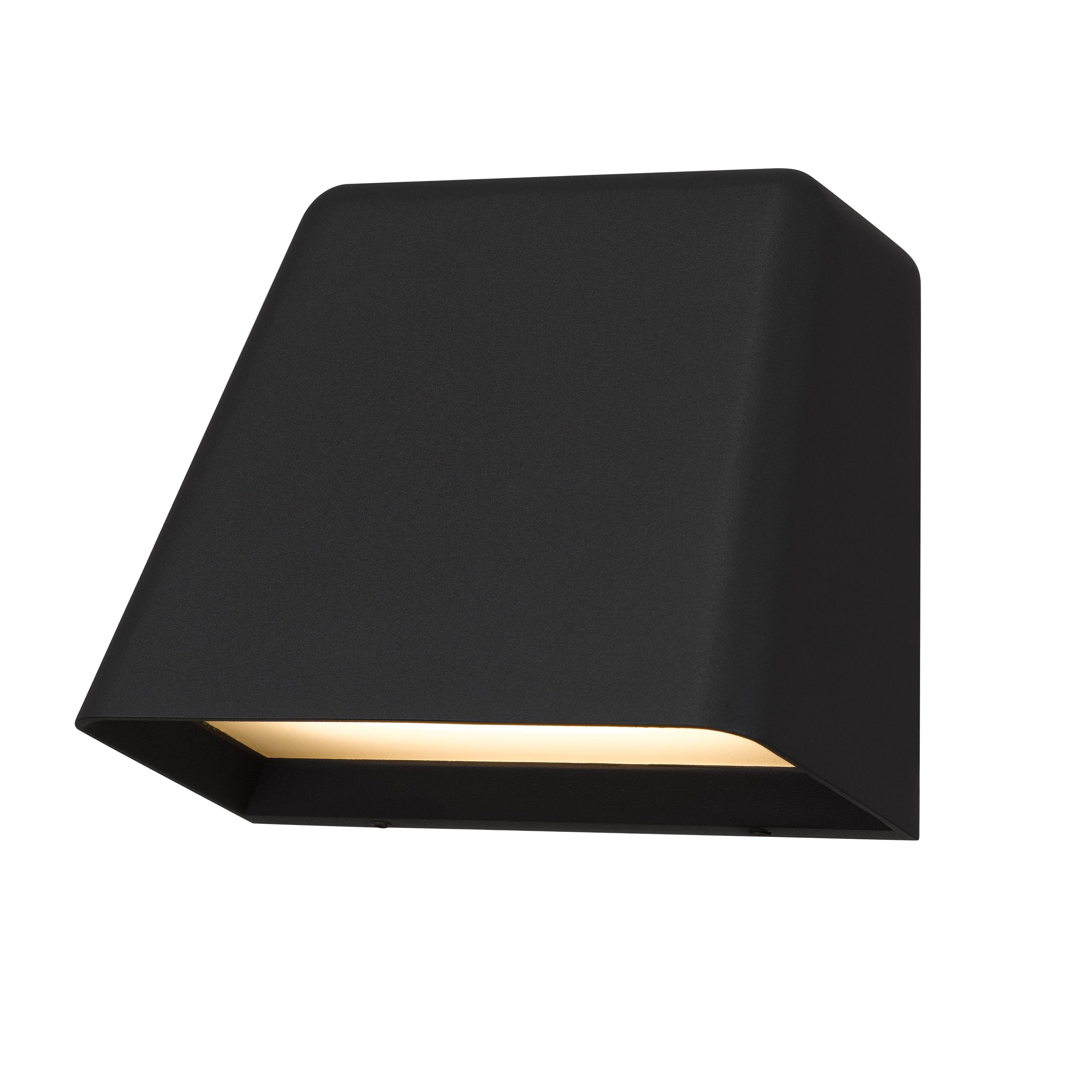 5.5 Sand Black Led Wall Sconce Fixture