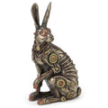 5.91 In H Steampunk Jack Rabbit Figurine Poly Resin